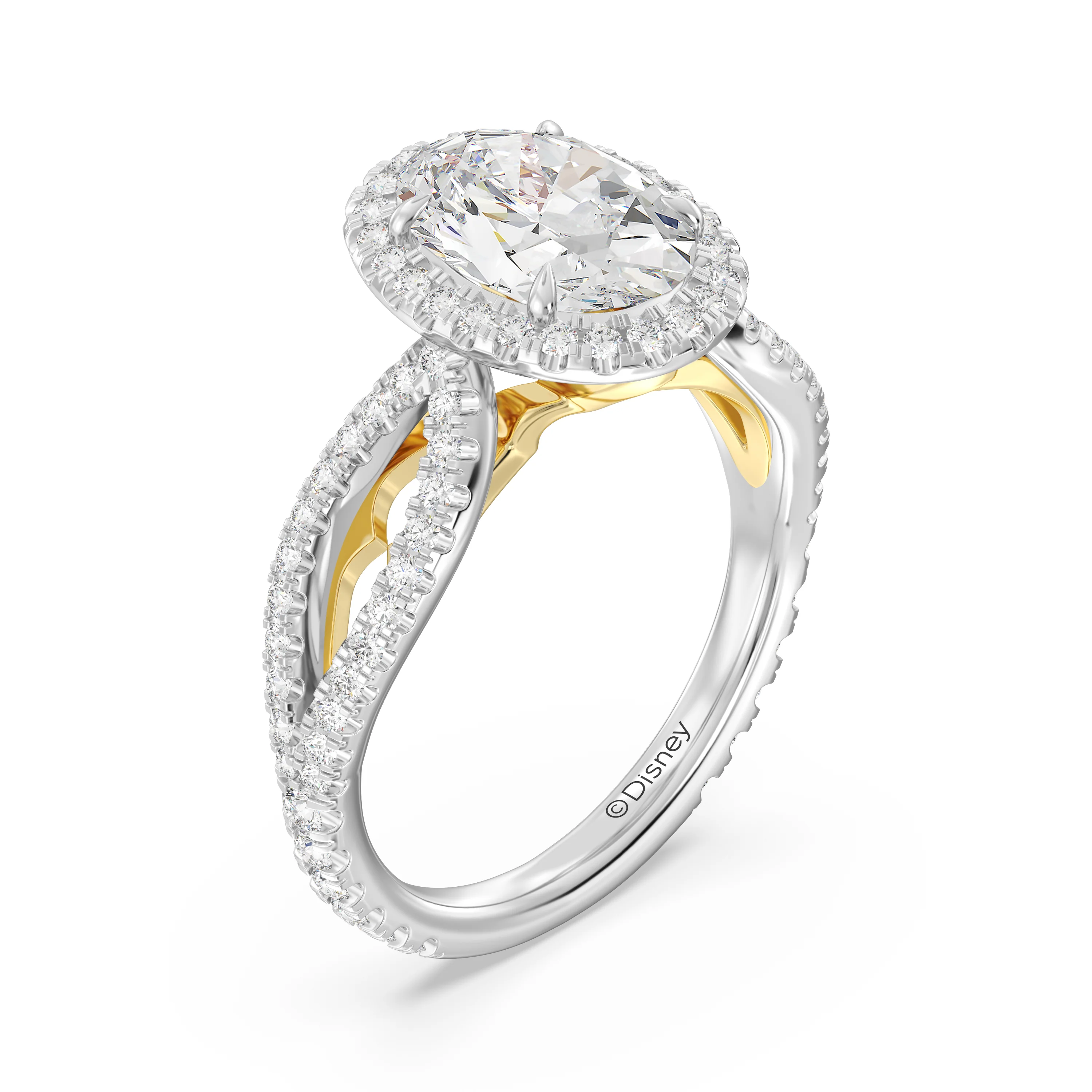 Enchanted Star Lab Grown Diamond 14K Gold Jasmine Engagement Ring - Image 13