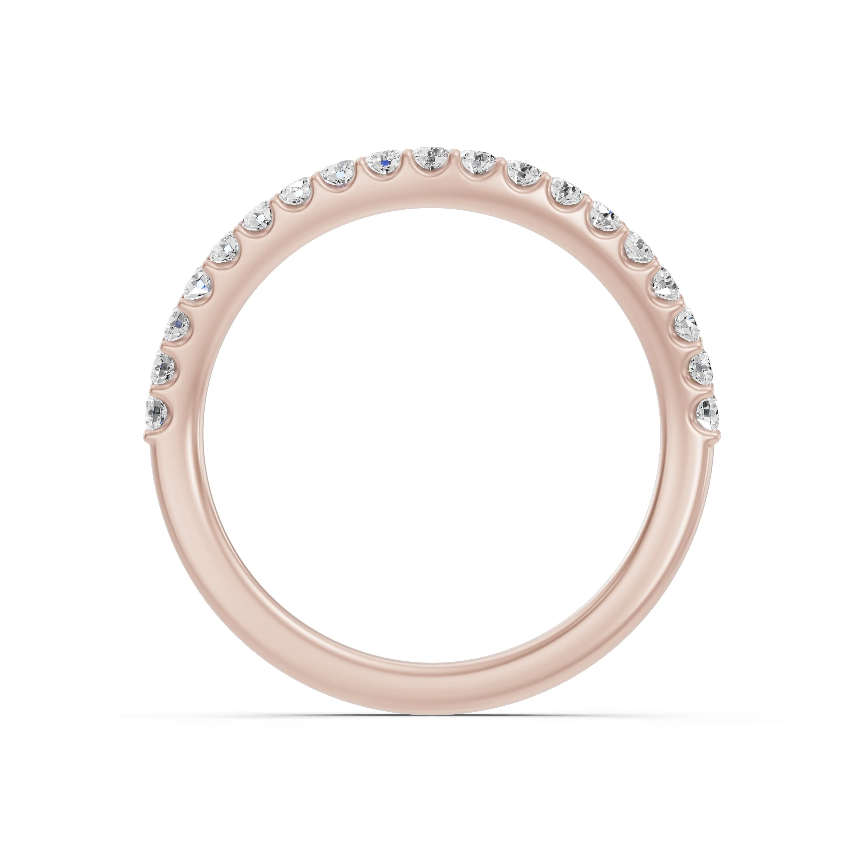 Enchanted Star Lab Grown Diamond 14K Gold with 1/3 CTTW Majestic princess Engagement Band - Image 6