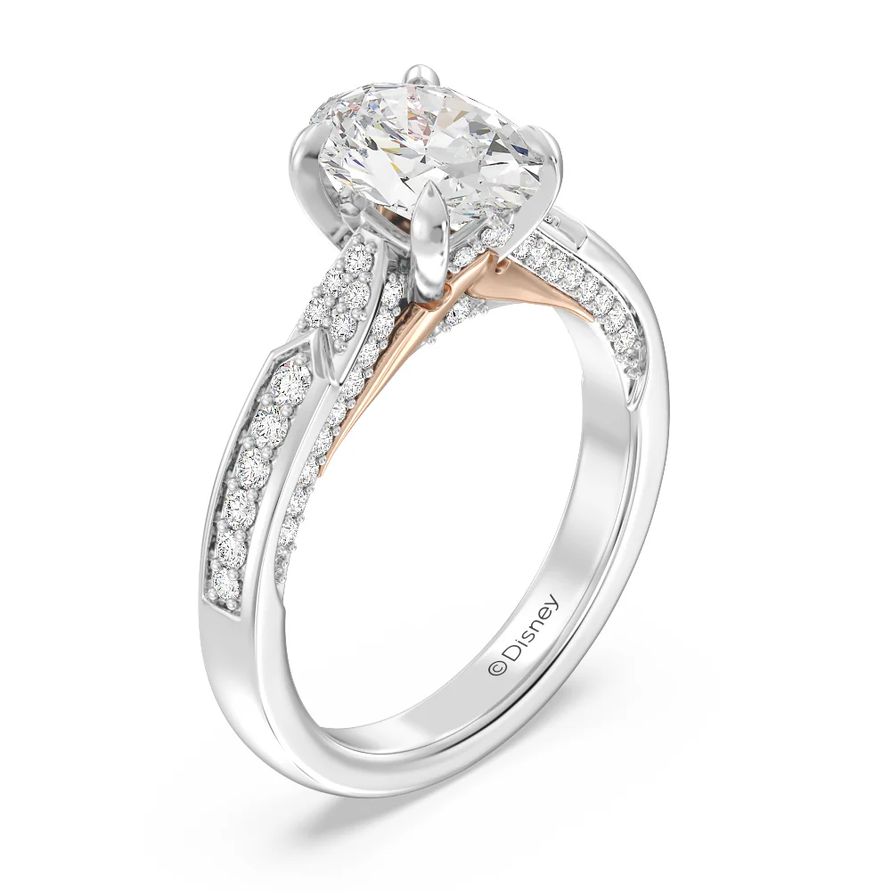 Enchanted Star Lab Grown Diamond 14K Gold Aurora Engagement Ring - Image 10