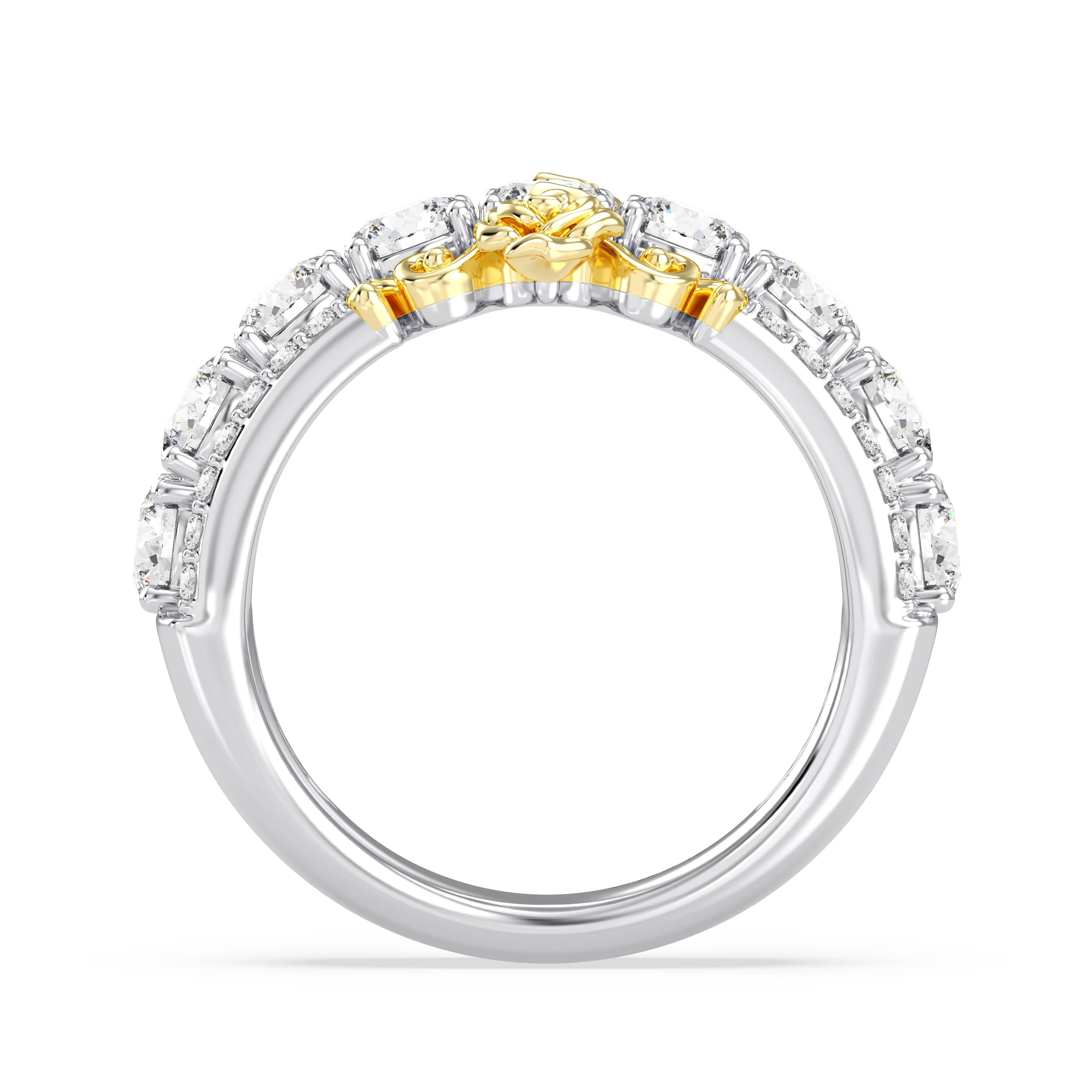 Enchanted Star Lab Grown Diamond Belle Anniversary Band - Image 6