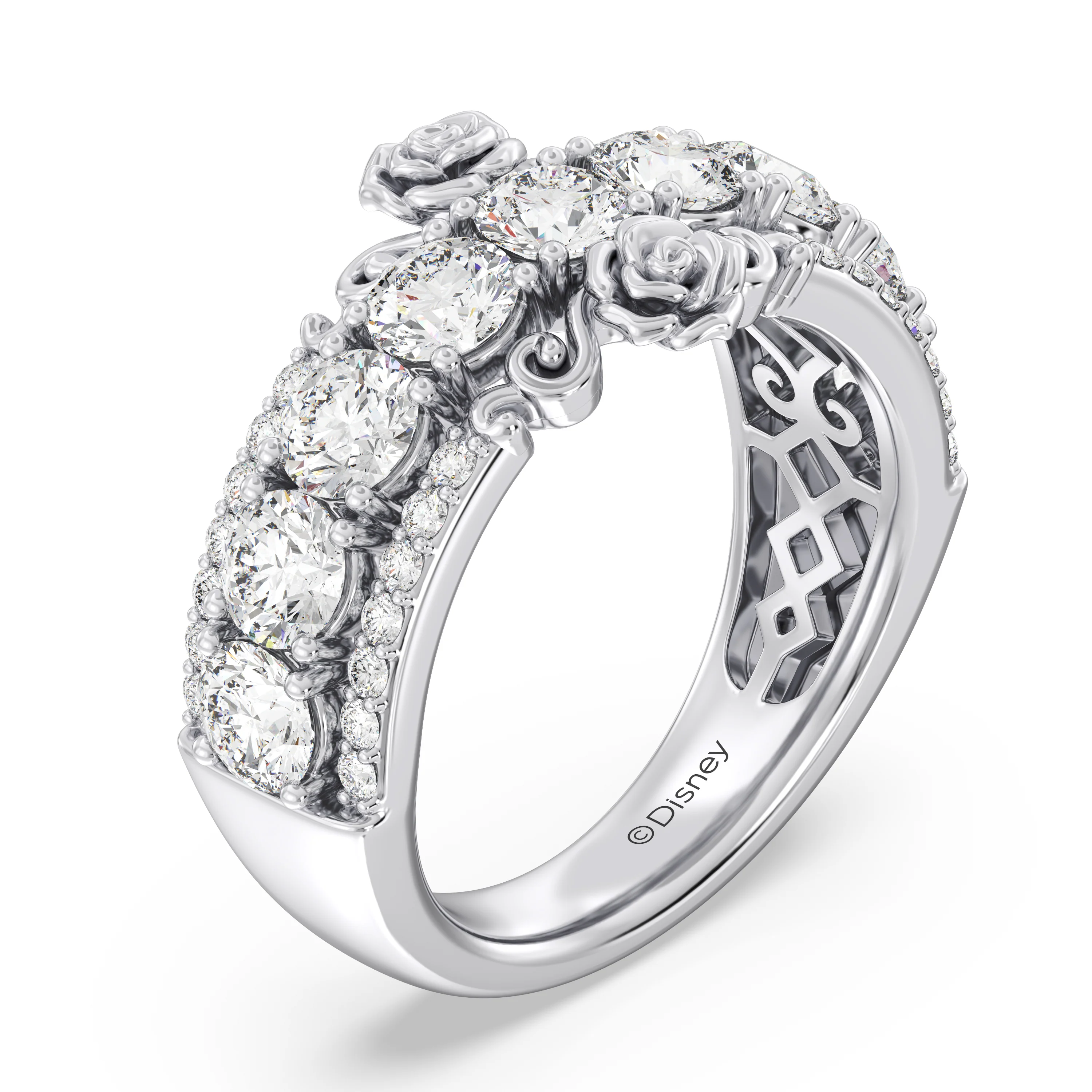 Enchanted Star Lab Grown Diamond Belle Anniversary Band - Image 7