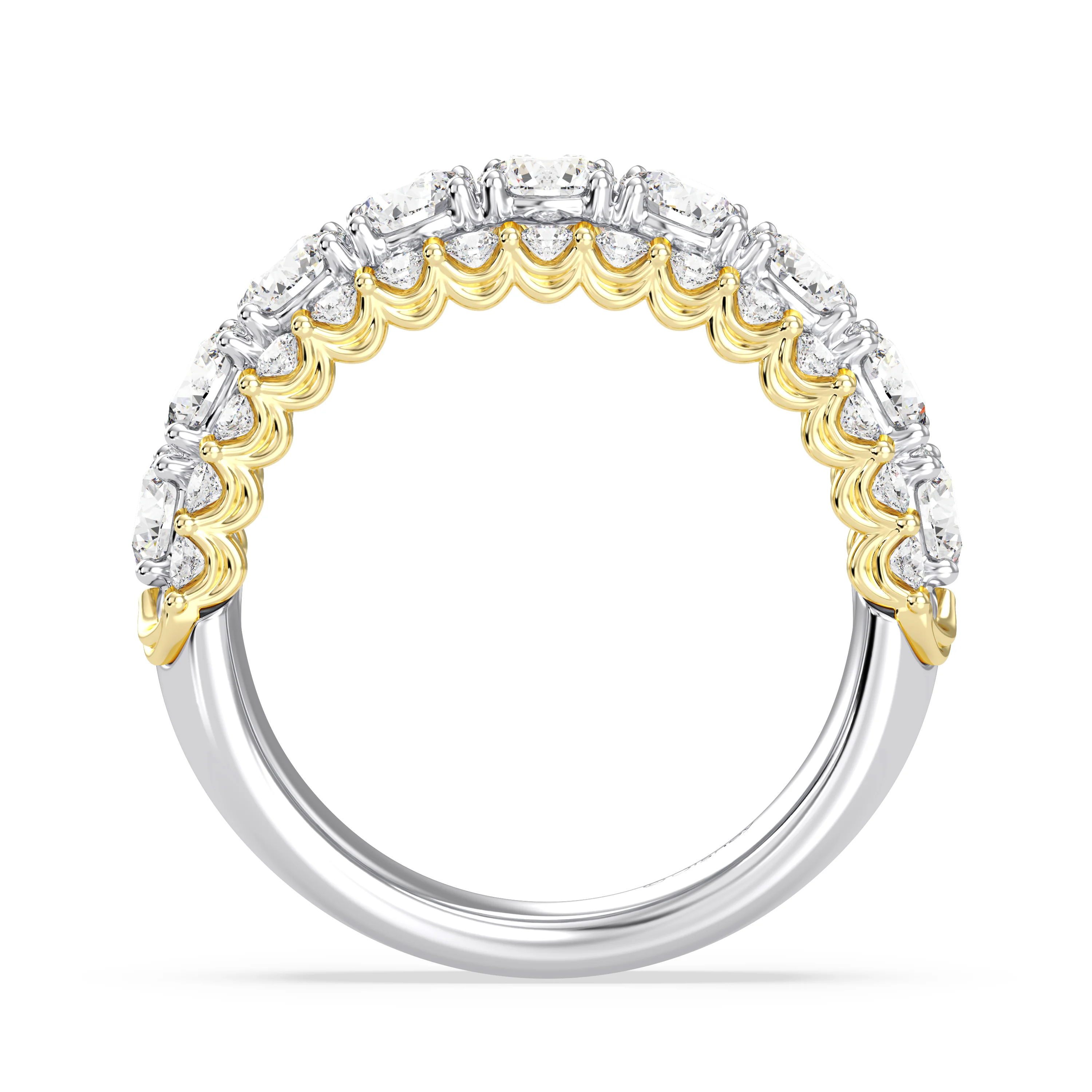 Enchanted Star Lab Grown Diamonds Belle Anniversary Band - Image 6